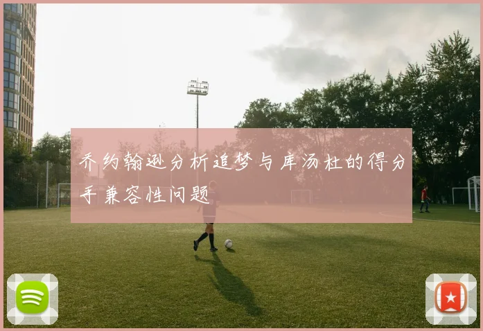 乔约翰逊分析追梦与库汤杜的得分手兼容性问题